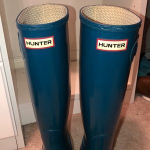 tall hunter rain boots